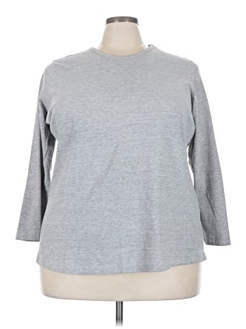 Woman Within 3/4 Sleeve T-Shirt (view 1)