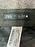 Zara Chevron-herringbone Gray Dress Pants Size L - photo 4