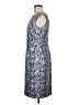 Kay Unger Paisley Blue Cocktail Dress Size 8 - photo 5