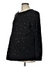 Motherhood Stars Black Pullover Sweater Size Lg Maternity - photo 1