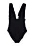 J.Crew Solid Black One Piece Swimsuit Size 0 - photo 2