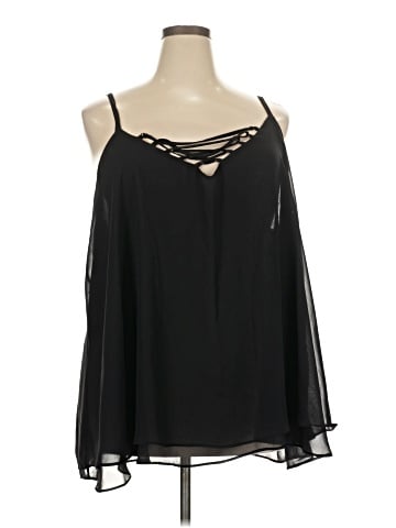Worthington Sleeveless Blouse (view 1)
