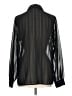 Cato 100% Polyester Black Long Sleeve Blouse Size L - photo 2