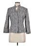 Giorgio Armani Chevron-herringbone Gray Blazer Size 6 - photo 1