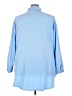 Unbranded 100% Polyester Blue 3/4 Sleeve Blouse Size 3XL - photo 2