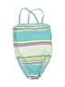Old Navy Polka Dots Blue One Piece Swimsuit Size 6-12 mo - photo 1