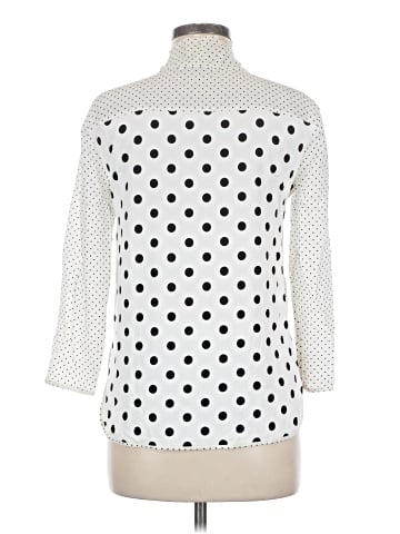 Max Mara 3/4 Sleeve Silk Top (view 2)