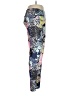 Onzie Graphic Blue Leggings Size M - photo 4