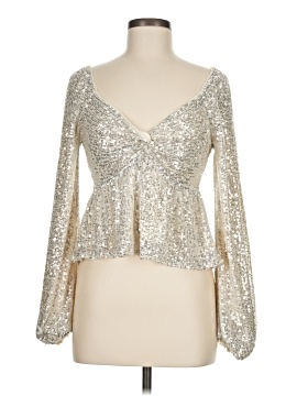 Audrey Parks X Francesca's Long Sleeve Blouse