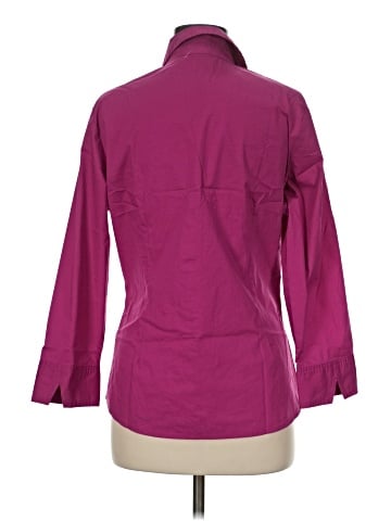 Riders by Lee 3/4 Sleeve Button-Down Shirt (view 2)