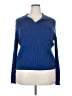 White Stag Blue Pullover Sweater Size 2X - photo 1