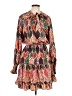 Unbranded Print Brown Casual Dress Size L - photo 1