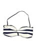 Mossimo Stripes Blue Swimsuit Top Size M - photo 2