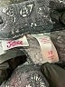 Justice Paisley Black Casual Pants Size 10 - photo 3