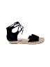 Diane von Furstenberg 100% Leather Black Wedges Size 8 - photo 1