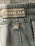 Point Sur 100% Cotton Solid Gray Track Pants Size 8 (petite) - photo 7
