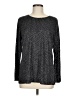 Notations Gray Long Sleeve Top Size M - photo 1