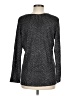 Notations Gray Long Sleeve Top Size M - photo 2