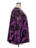 Cato Purple 3/4 Sleeve Blouse Size 22 - photo 4