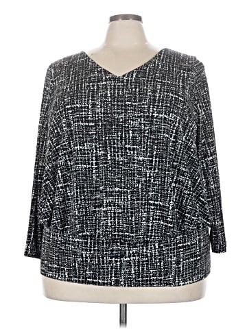 Lane Bryant Outlet 3/4 Sleeve Blouse (view 1)