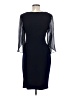 Connected Apparel 100% Polyester Blue Cocktail Dress Size 8 (petite) - photo 2