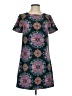 J.Crew 100% Polyester Print Teal Casual Dress Size 00 - photo 1
