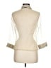 Selene Sport 100% Polyester Ivory 3/4 Sleeve Blouse Size M - photo 2