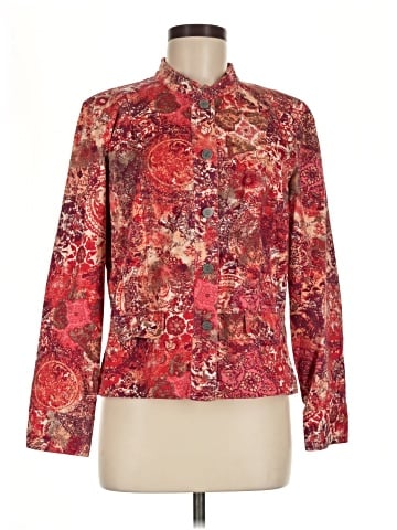 Christopher & Banks Long Sleeve Blouse (view 1)