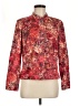Christopher & Banks Paisley Red Long Sleeve Blouse Size M - photo 1