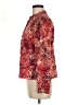 Christopher & Banks Paisley Red Long Sleeve Blouse Size M - photo 5