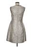Shoshanna Tweed Silver Cocktail Dress Size 8 - photo 2