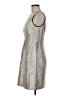 Shoshanna Tweed Silver Cocktail Dress Size 8 - photo 5