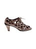 Gentle Souls Animal Print Brown Sandals Size 10 - photo 1