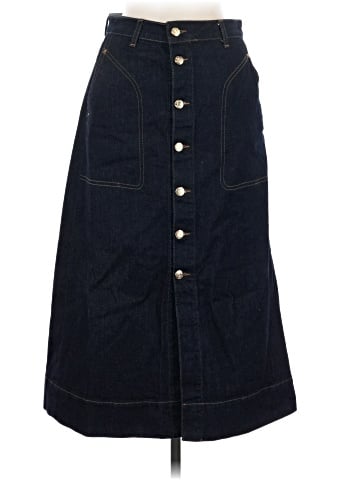 Claudie Pierlot Denim Skirt (view 1)