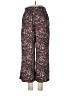 DR2 100% Recycled Polyester Paisley Black Casual Pants Size M - photo 2