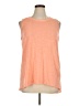 Adrienne Vittadini Orange Sleeveless T-Shirt Size XL - photo 1