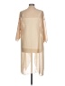 Lularoe 100% Polyester Tan Kimono Size L - photo 2
