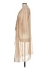 Lularoe 100% Polyester Tan Kimono Size L - photo 5