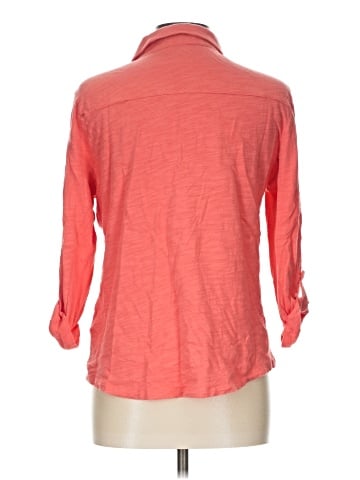 Jones New York 3/4 Sleeve Button-Down Shirt (view 2)