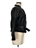 BCBGMAXAZRIA 100% Leather Black Leather Jacket Size M - photo 4