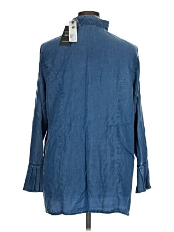Soft Surroundings Long Sleeve Button-Down Shirt (view 2)