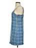 Forever 21 Plaid Blue Casual Dress Size S - photo 5