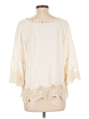 Democracy 3/4 Sleeve Blouse (view 2)