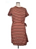 Threads 4 Thought Stripes Brown Casual Dress Size XL - photo 1