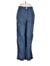 MNG Blue Casual Pants Size 6 - photo 1