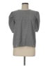 14th & Union Gray Short Sleeve Blouse Size M - photo 1