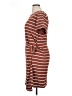 Threads 4 Thought Stripes Brown Casual Dress Size XL - photo 5