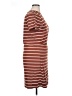 Threads 4 Thought Stripes Brown Casual Dress Size XL - photo 4