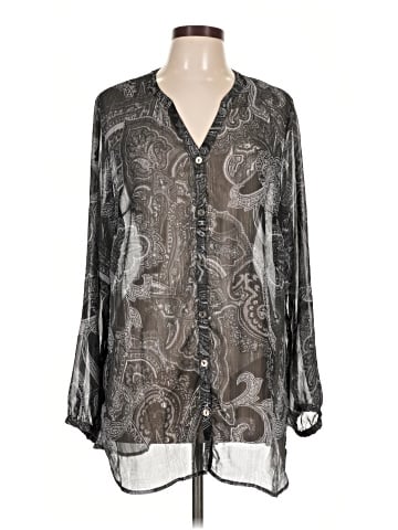 Susan Graver Long Sleeve Blouse (view 1)