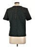 Halogen Jacquard Floral Green Teal Short Sleeve Top Size L - photo 2